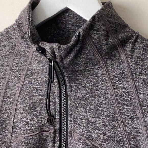 Lululemon Define Jacket Heathered Grey Sz 8 - Picture 6 of 11